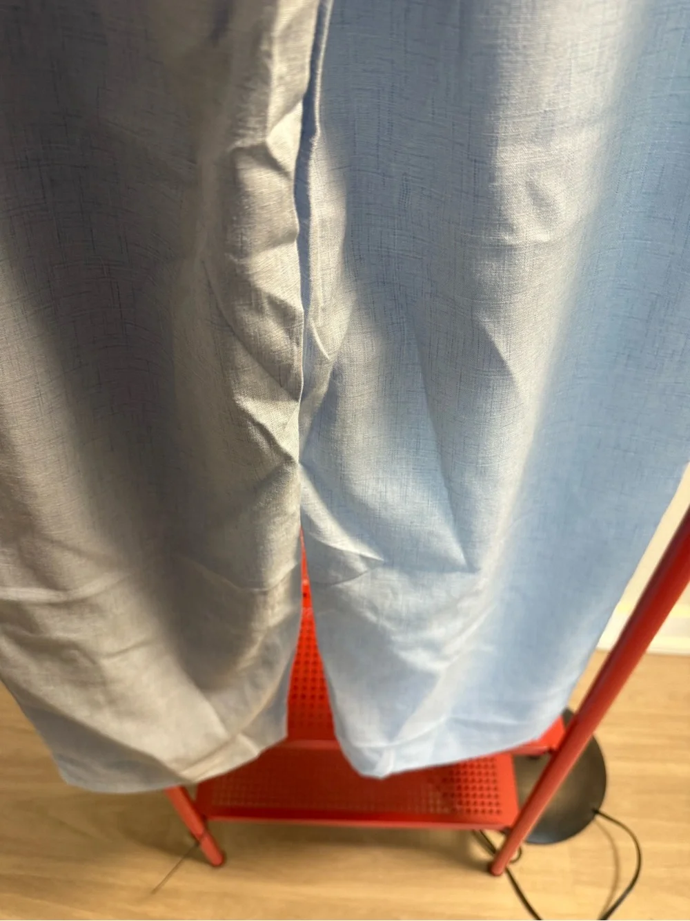 Men's Light Blue Drawstring Lounge Jogger Pants